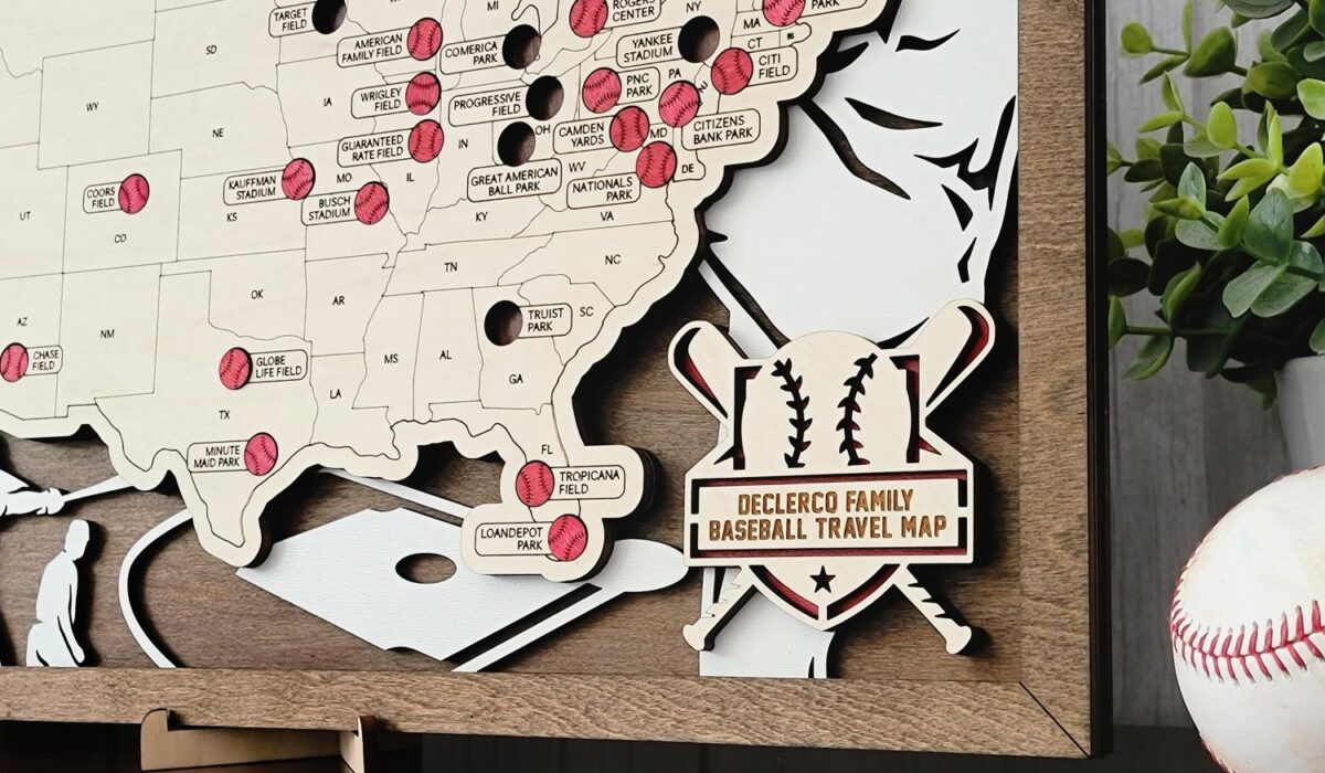 Baseball Stadium Map