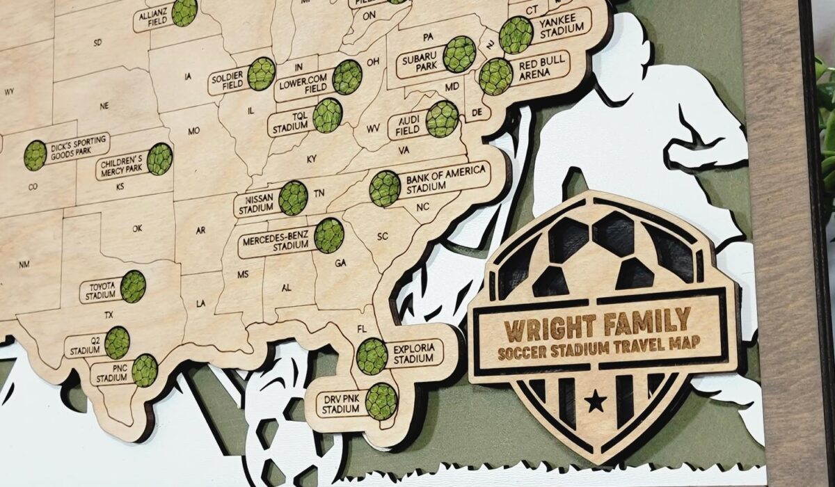 Soccer Stadium Map