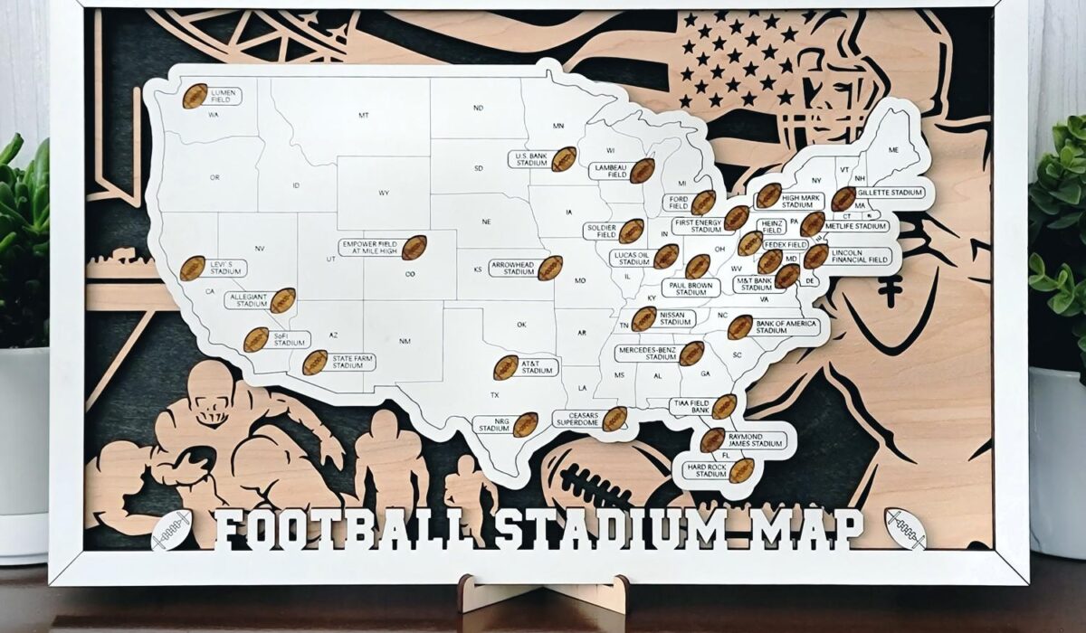 Football Stadium Map